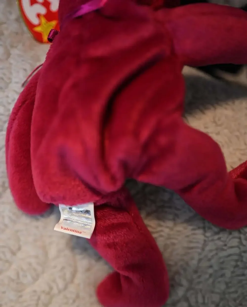 Ty Beanie Baby Valentina The Bear (1998) WITH TAG